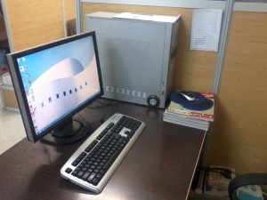 کامپیوتر من در دفتر شبکه